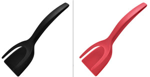 Grip And Flip Spatula Tongs