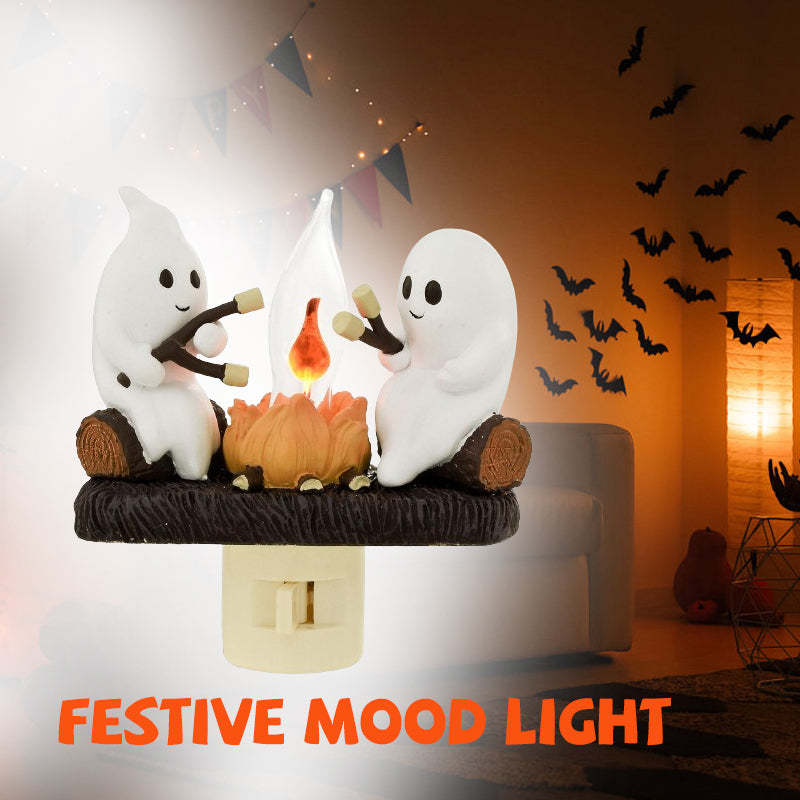 Ghost Campfire  Nightlight