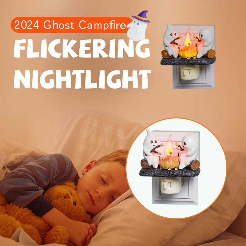 Ghost Campfire  Nightlight