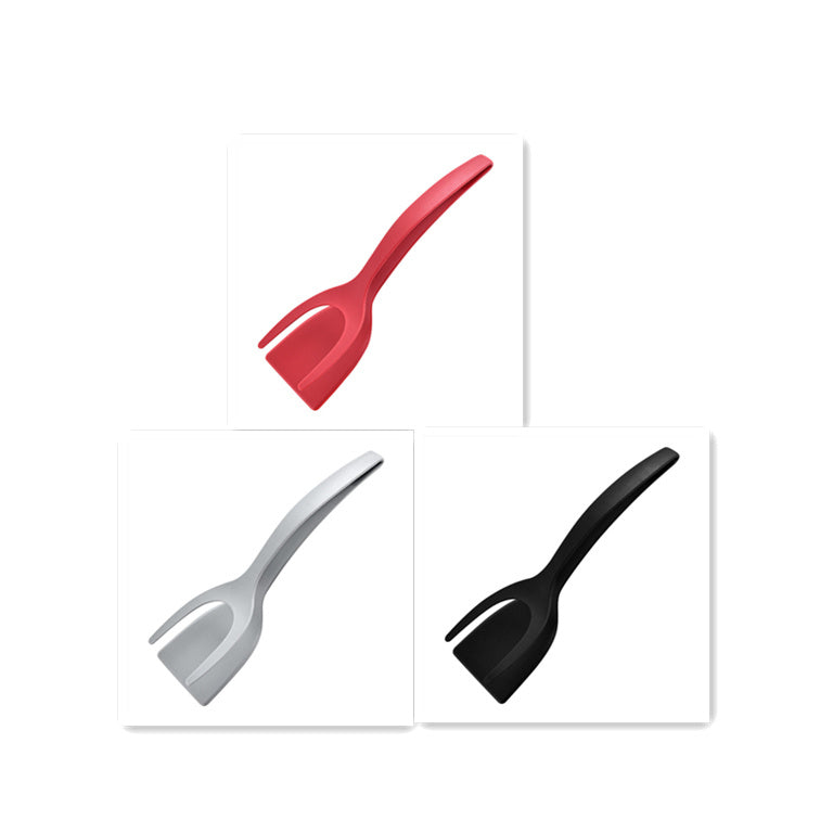 Grip And Flip Spatula Tongs