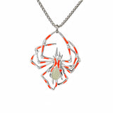 Luminescent spider Necklace
