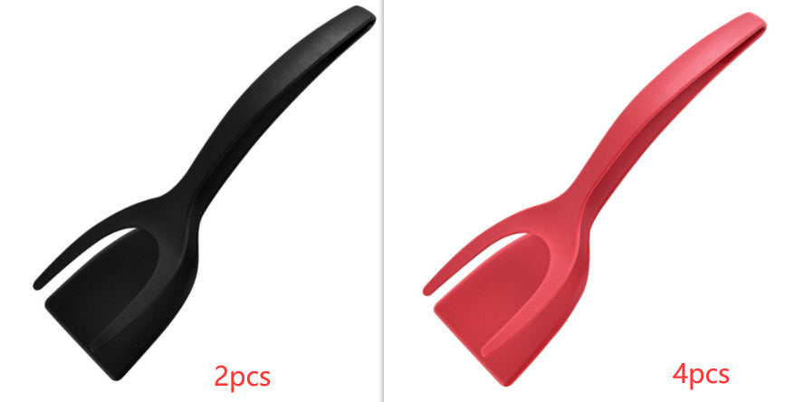 Grip And Flip Spatula Tongs
