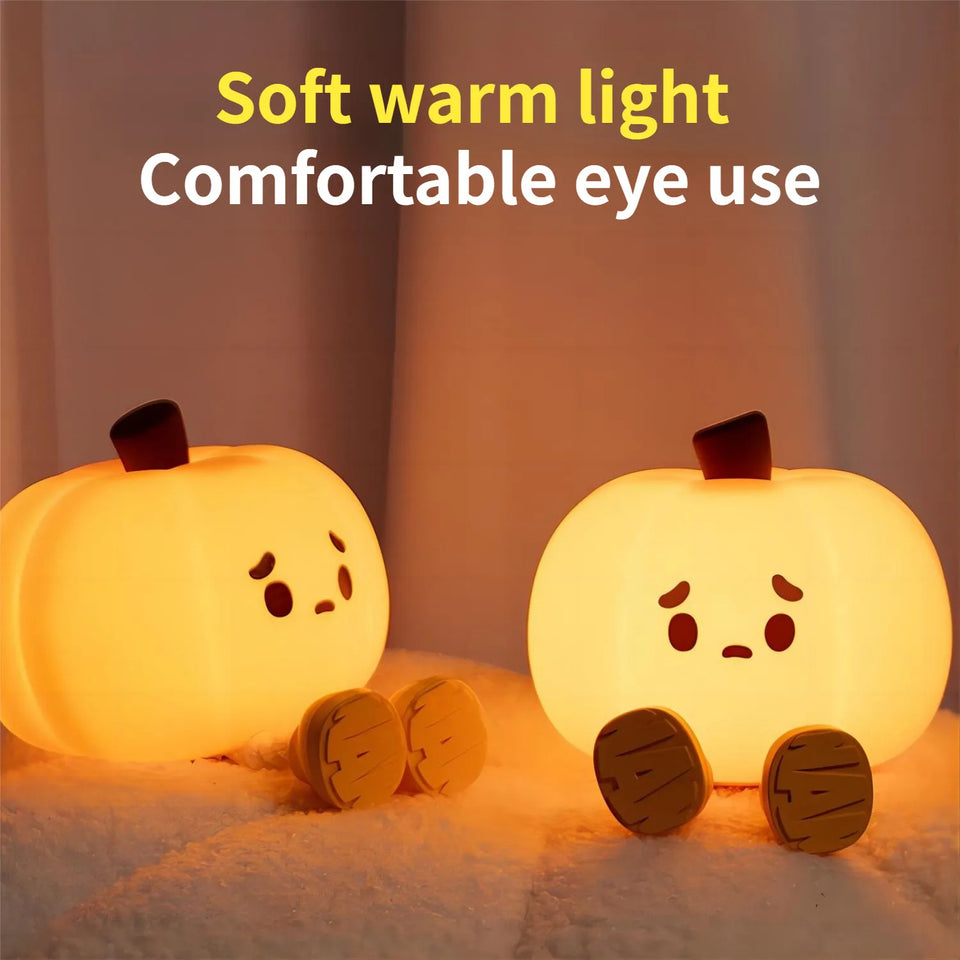 Glowing Pumpkin night light