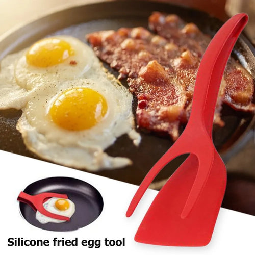 Grip And Flip Spatula Tongs