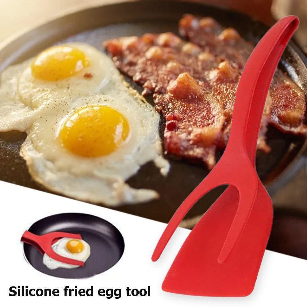 Grip And Flip Spatula Tongs